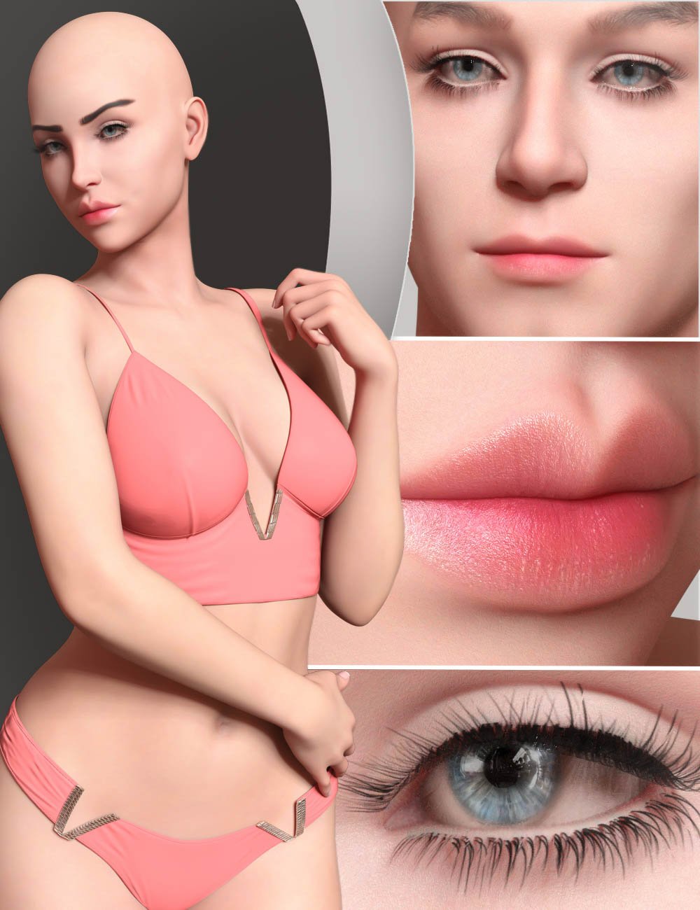 TMHL Velvet Skin MR for Genesis 9 by: TwiztedMetalhotlilme74, 3D Models by Daz 3D