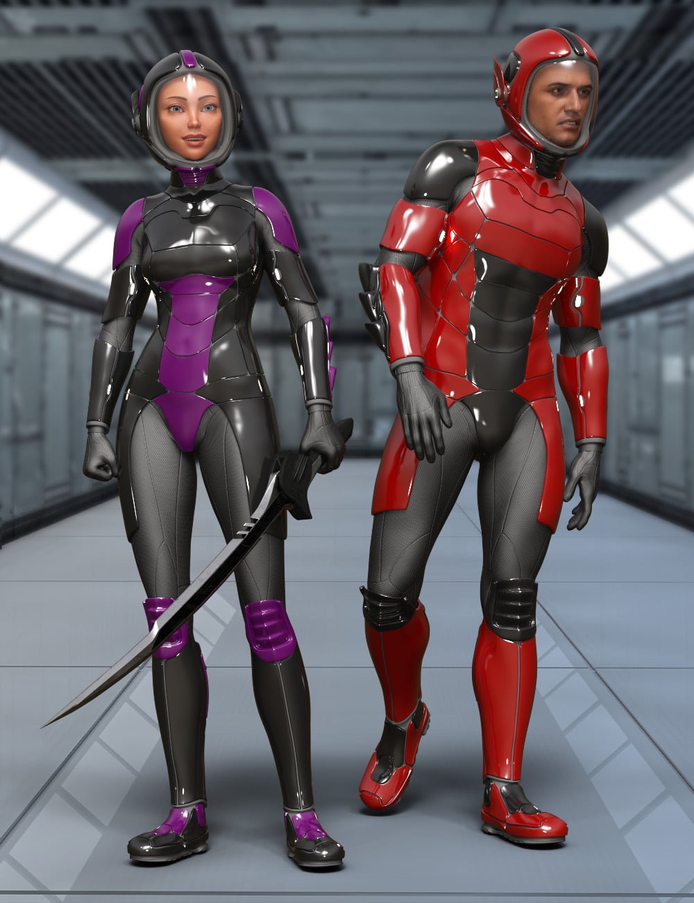 Trogan Suit for Genesis 9 | Daz 3D