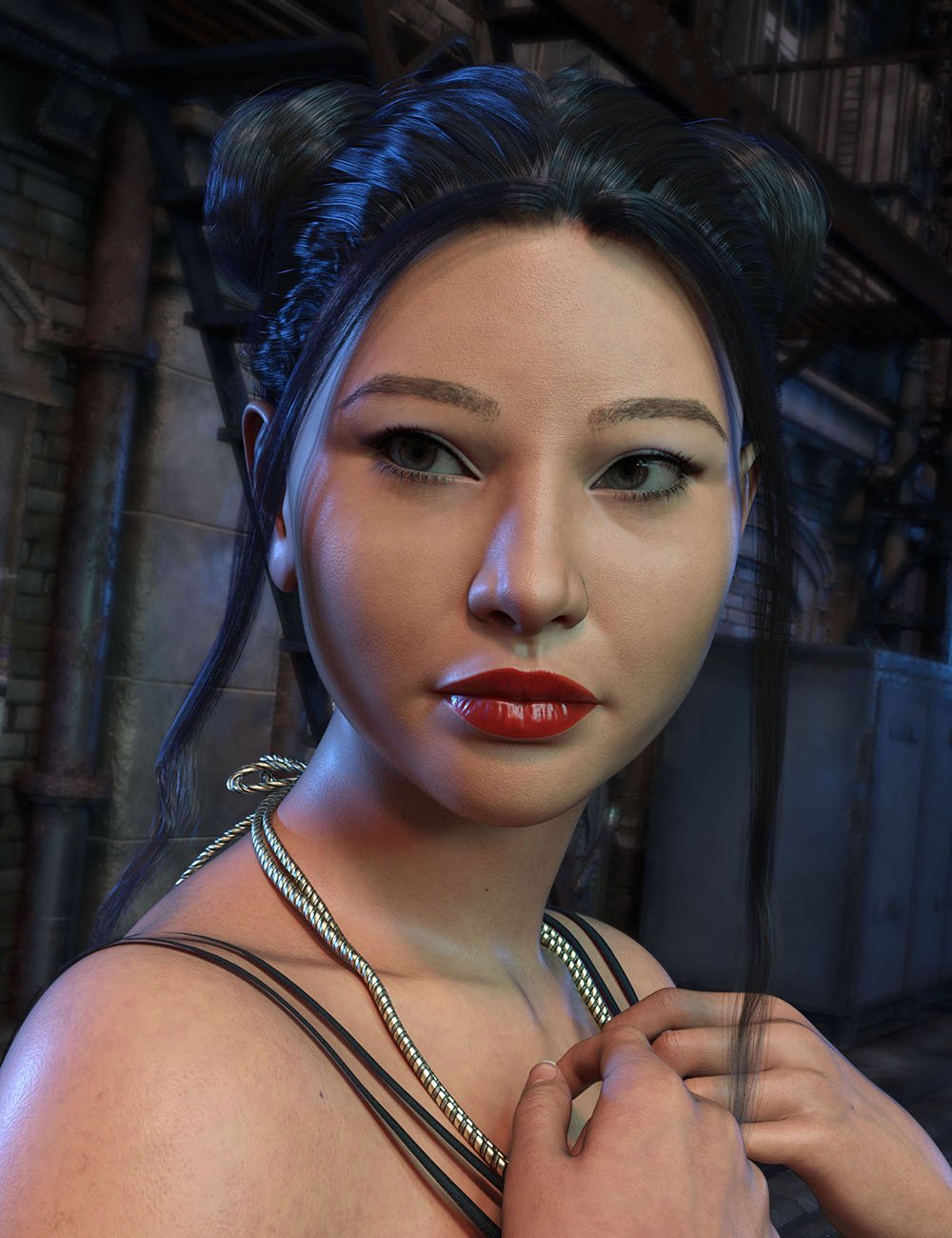 Yuko HD Character for Genesis 9 by: Luthbellina, 3D Models by Daz 3D