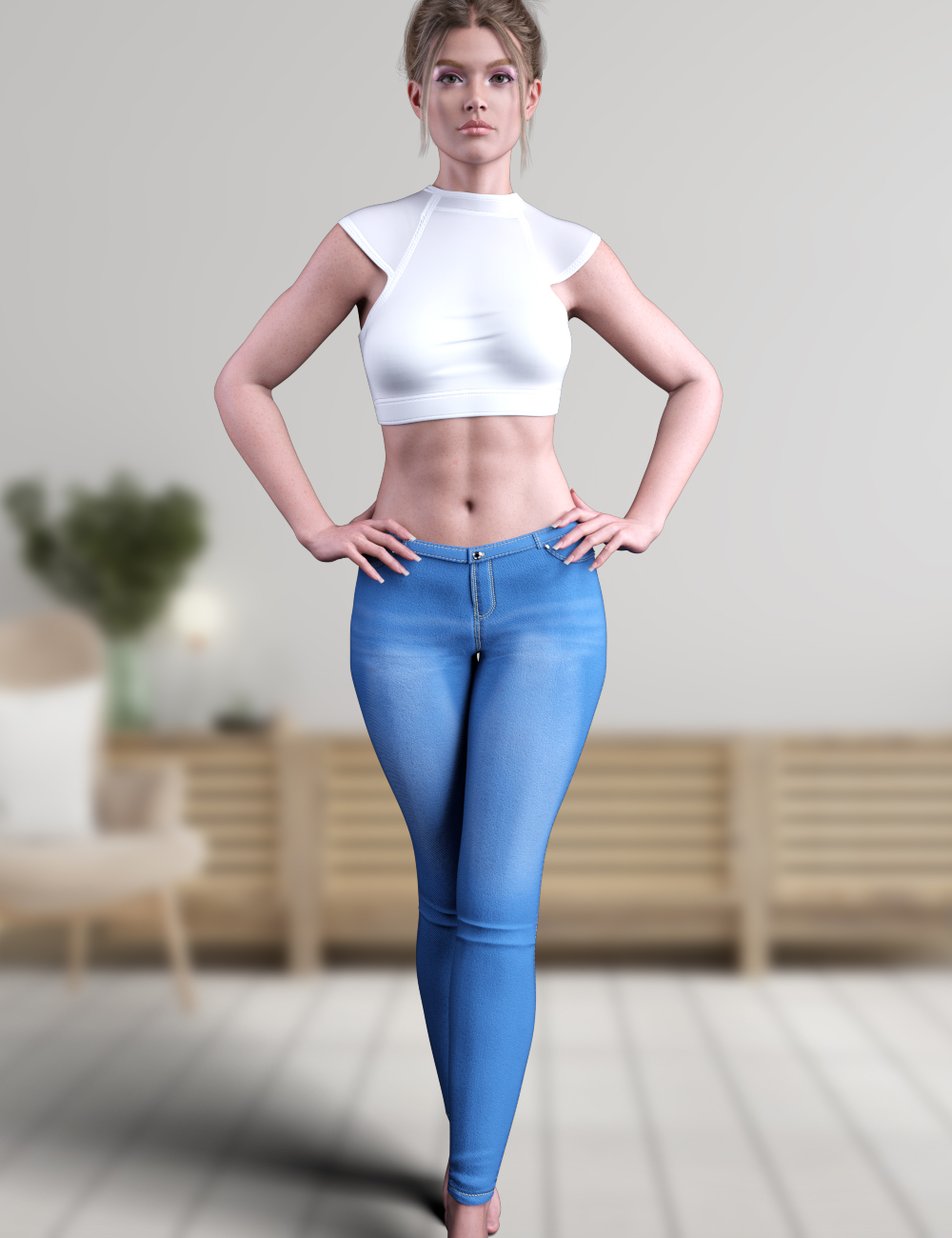 X Fashion Chic Sport Outfit for Genesis 9 by: xtrart-3d, 3D Models by Daz 3D