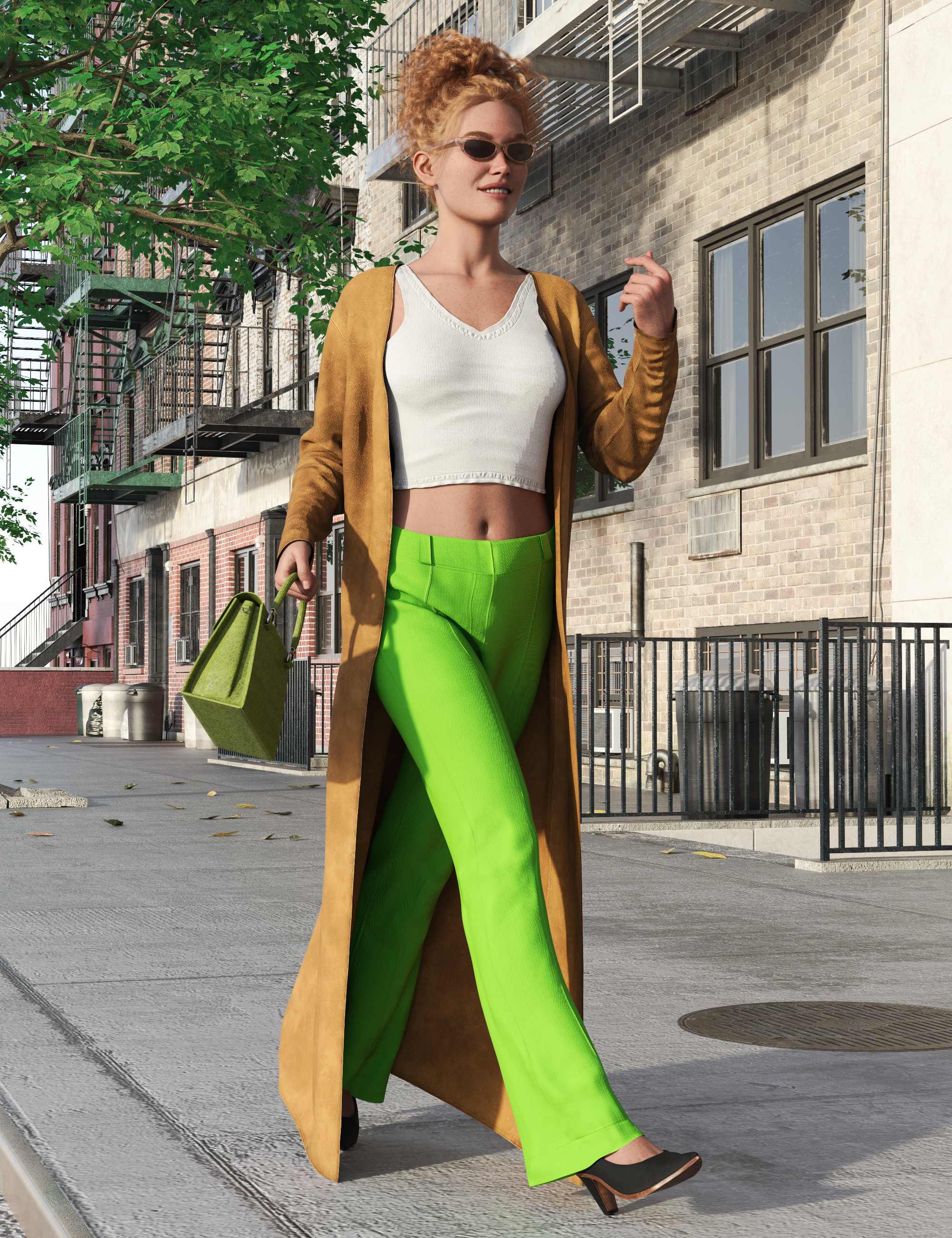 dForce Pretty Outfit Mermaid for Genesis 9 by: fjaa3d, 3D Models by Daz 3D