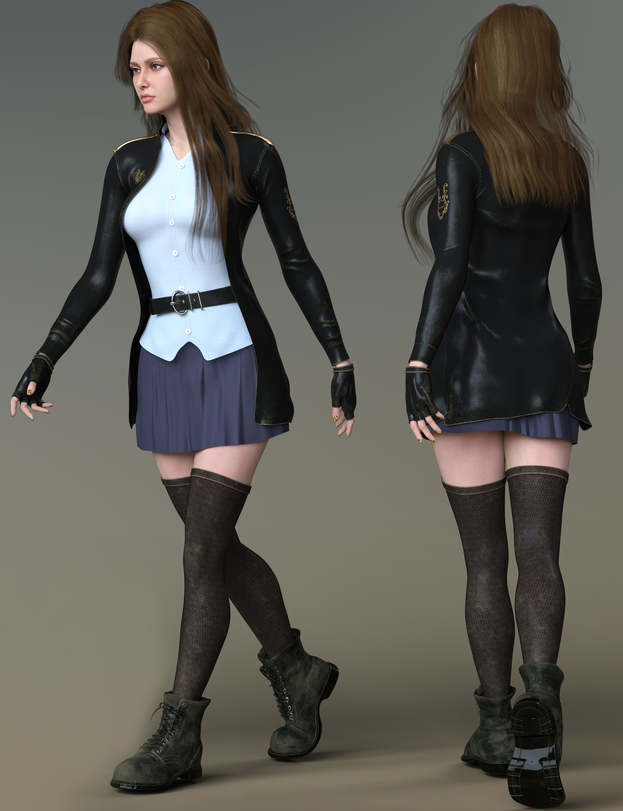 dForce Vo Xana Clothes for Genesis 9 | Daz 3D