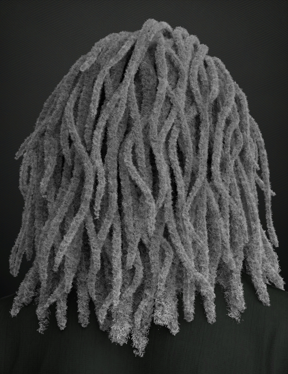 Leo Dreads Hair for Genesis 9 | Daz 3D