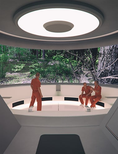 SF Lounge Room | Daz 3D