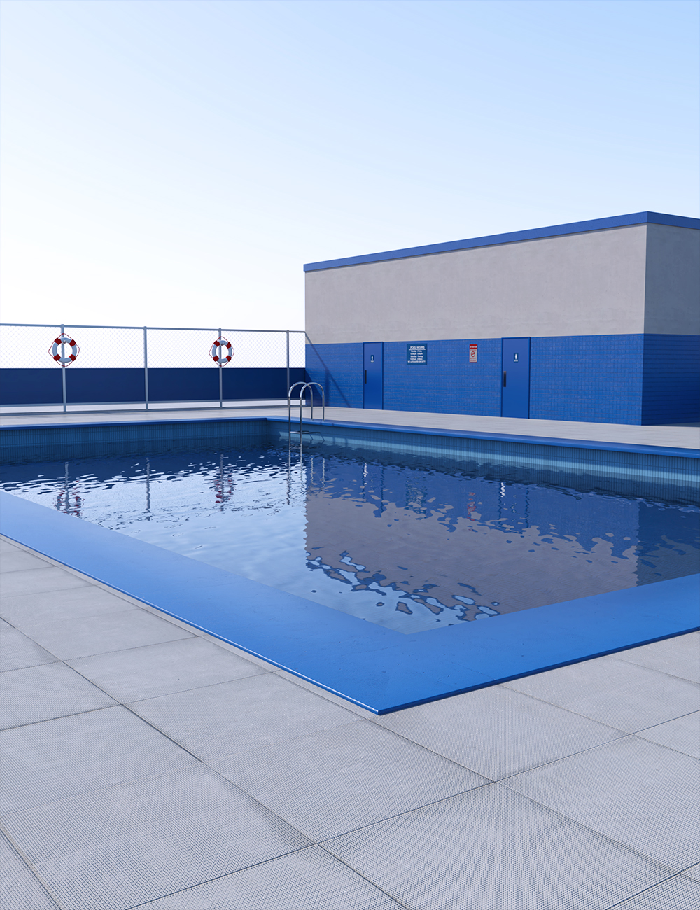 FH Outdoor Pool by: , 3D Models by Daz 3D
