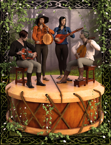 Renaissance Instruments | Daz 3D