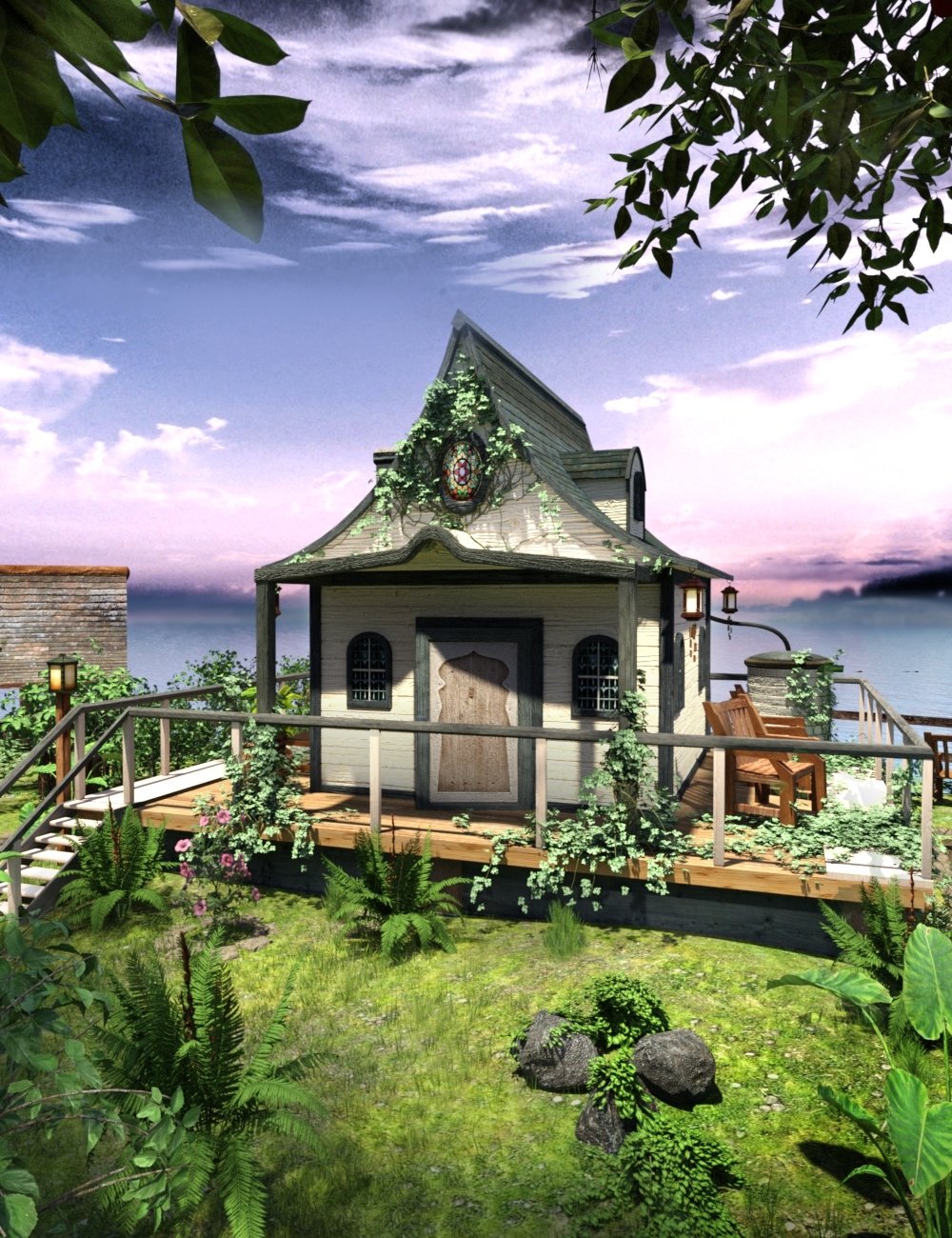 I Dream Of My Special Island Hideaway by: Magix 101, 3D Models by Daz 3D