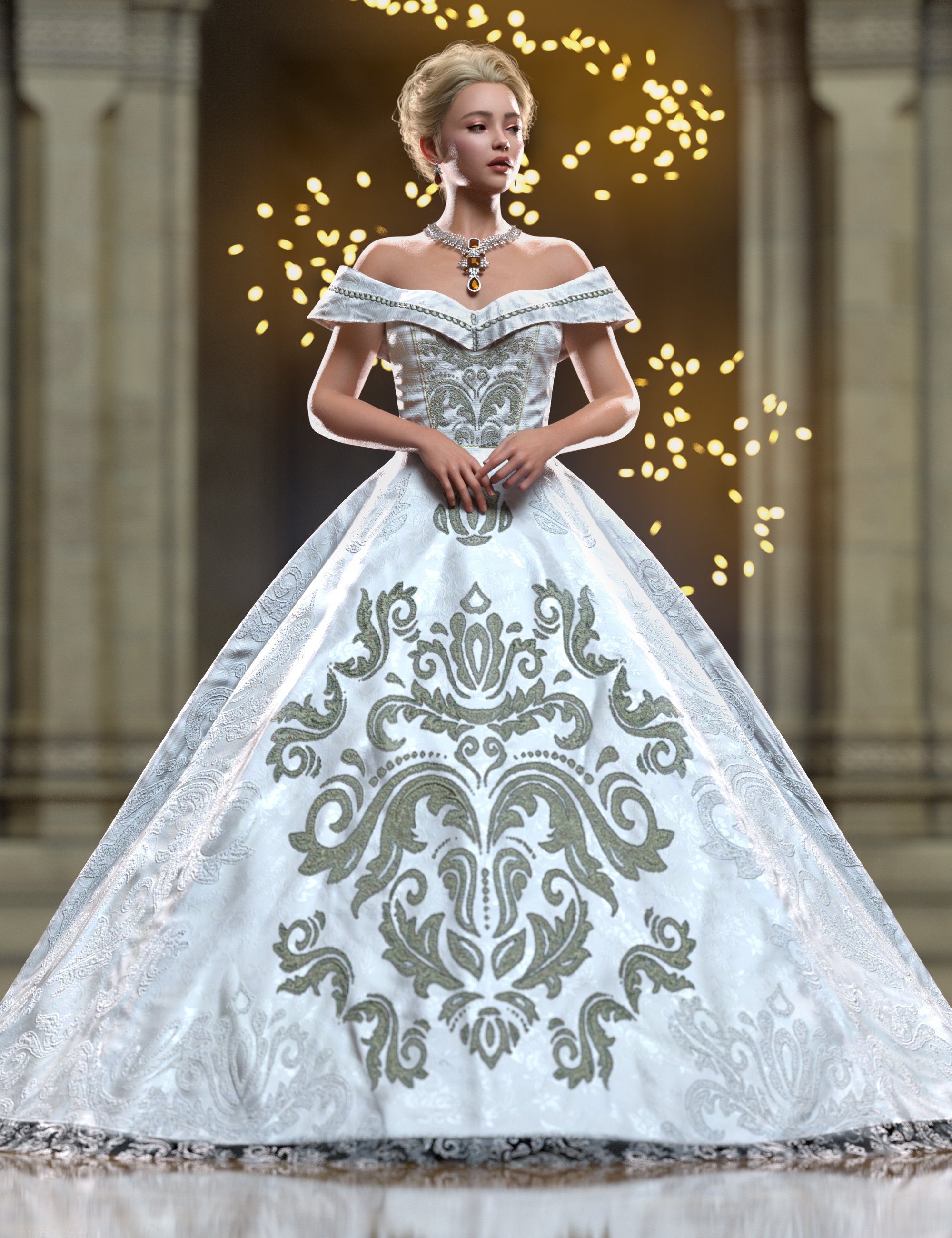 Princess Redux Poses for Genesis 9 Feminine by: Ensary, 3D Models by Daz 3D