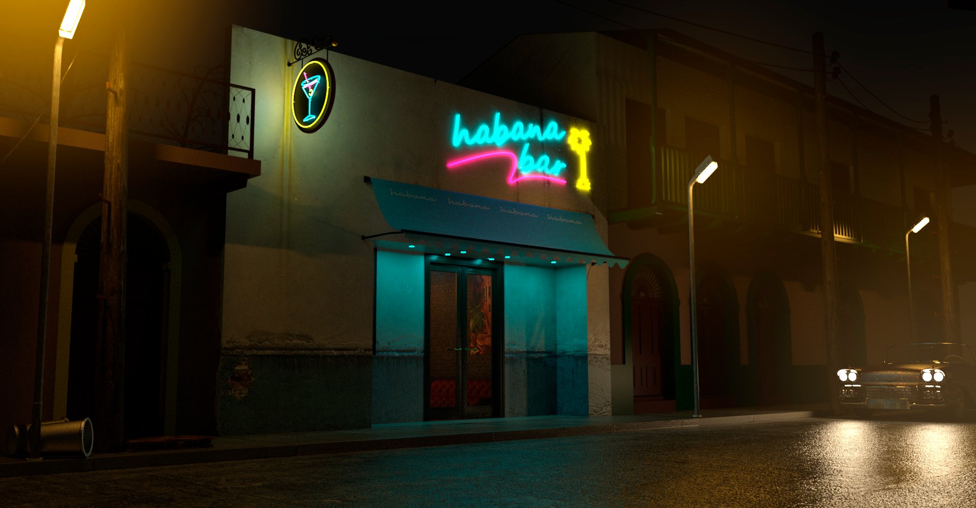 Habana Bar | Daz 3D