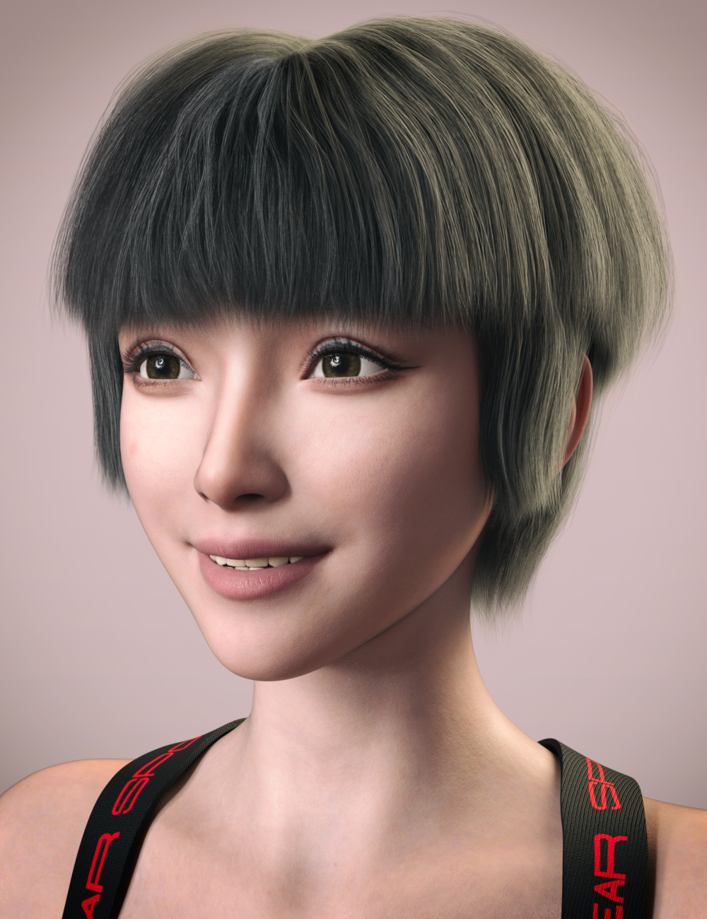 GN Baofa Hair for Genesis 9 by: Goanna, 3D Models by Daz 3D