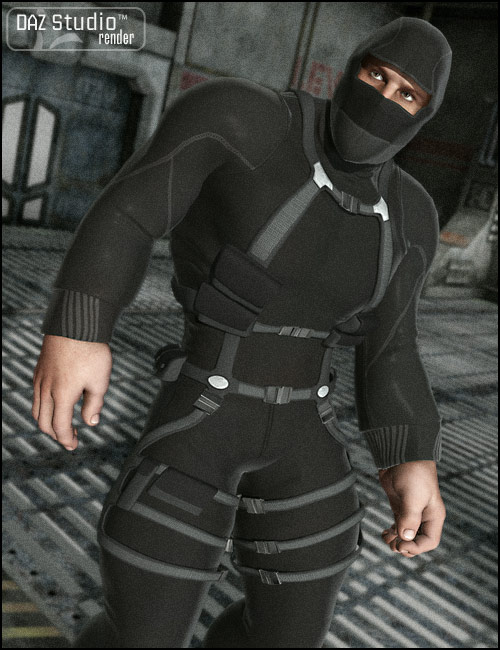 Ghost Agent Unimesh Fits by: Barbara Brundonpowerage, 3D Models by Daz 3D