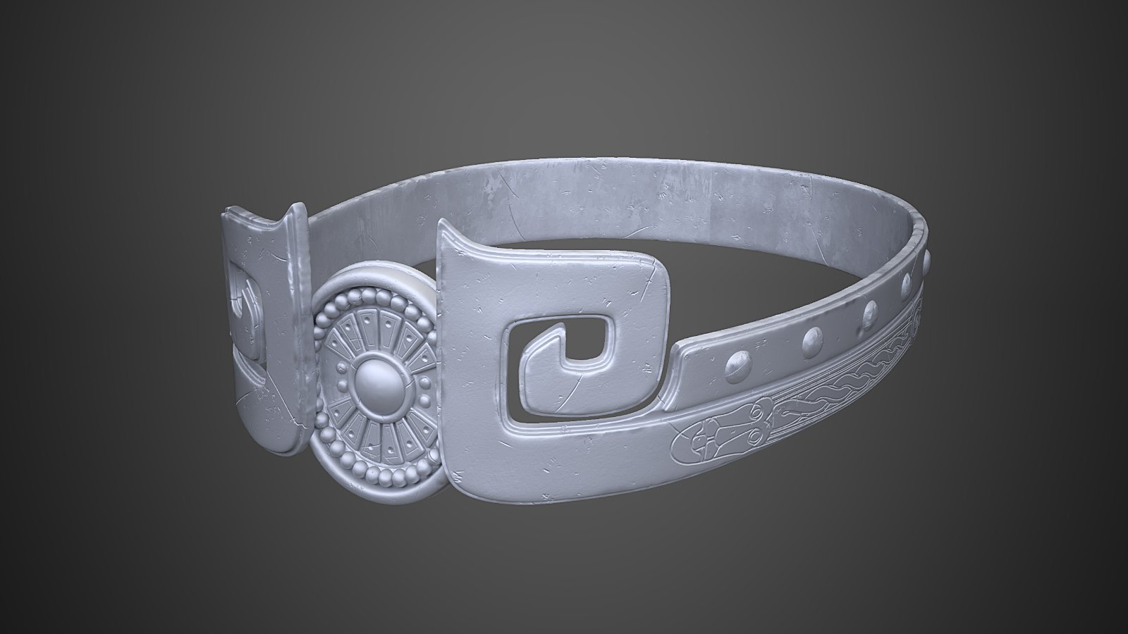 STF Brutal Gear Barbarian Circlet Daz 3D