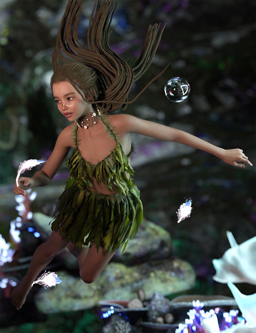 Sea Kingdom Poses for Calypso 9 by: Ensary, 3D Models by Daz 3D
