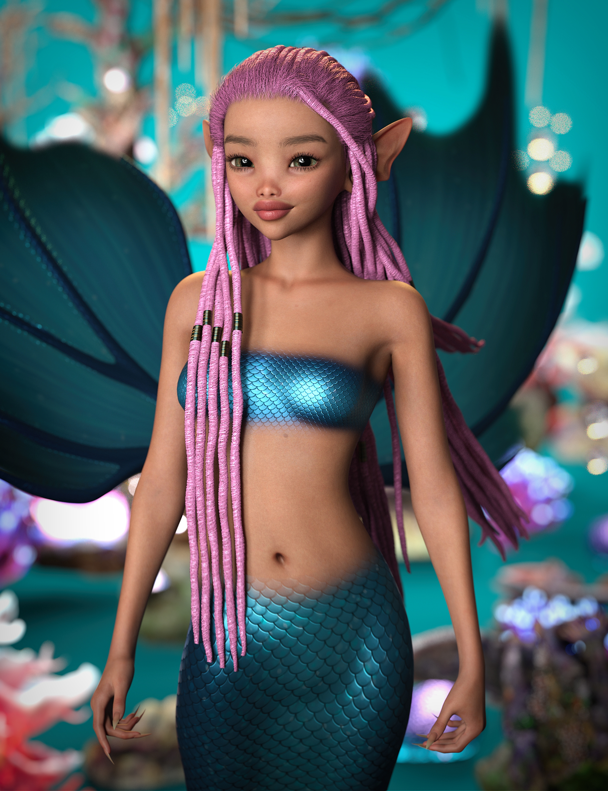 Calypso 9 Toon Shape Add-On by: , 3D Models by Daz 3D