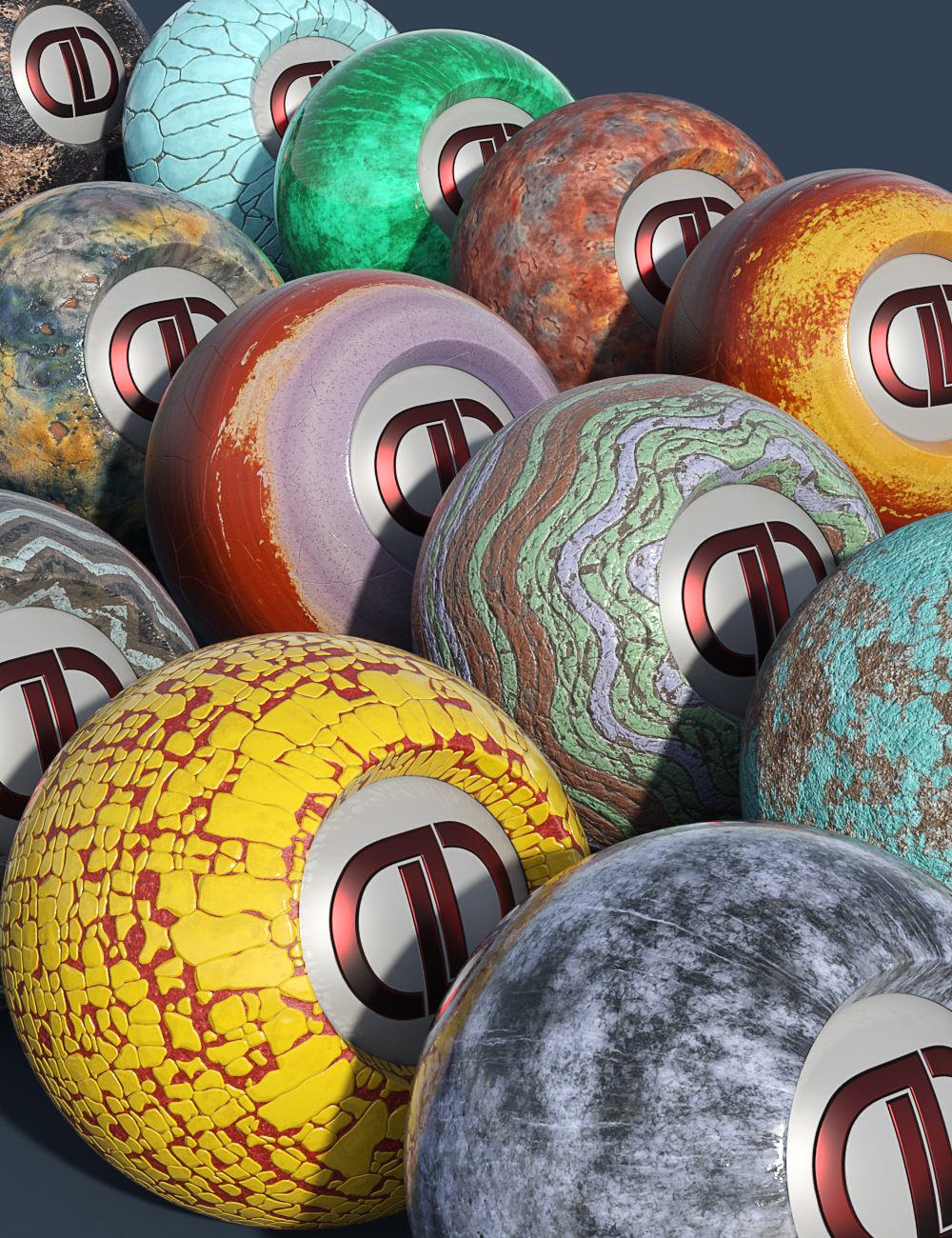 DD PBR Ceramic Shaders for Iray Vol 2 by: Digital Delirium, 3D Models by Daz 3D