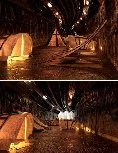 Future Underground Tunnel Daz 3D Futureundergroundtunnel00thumbdaz3d