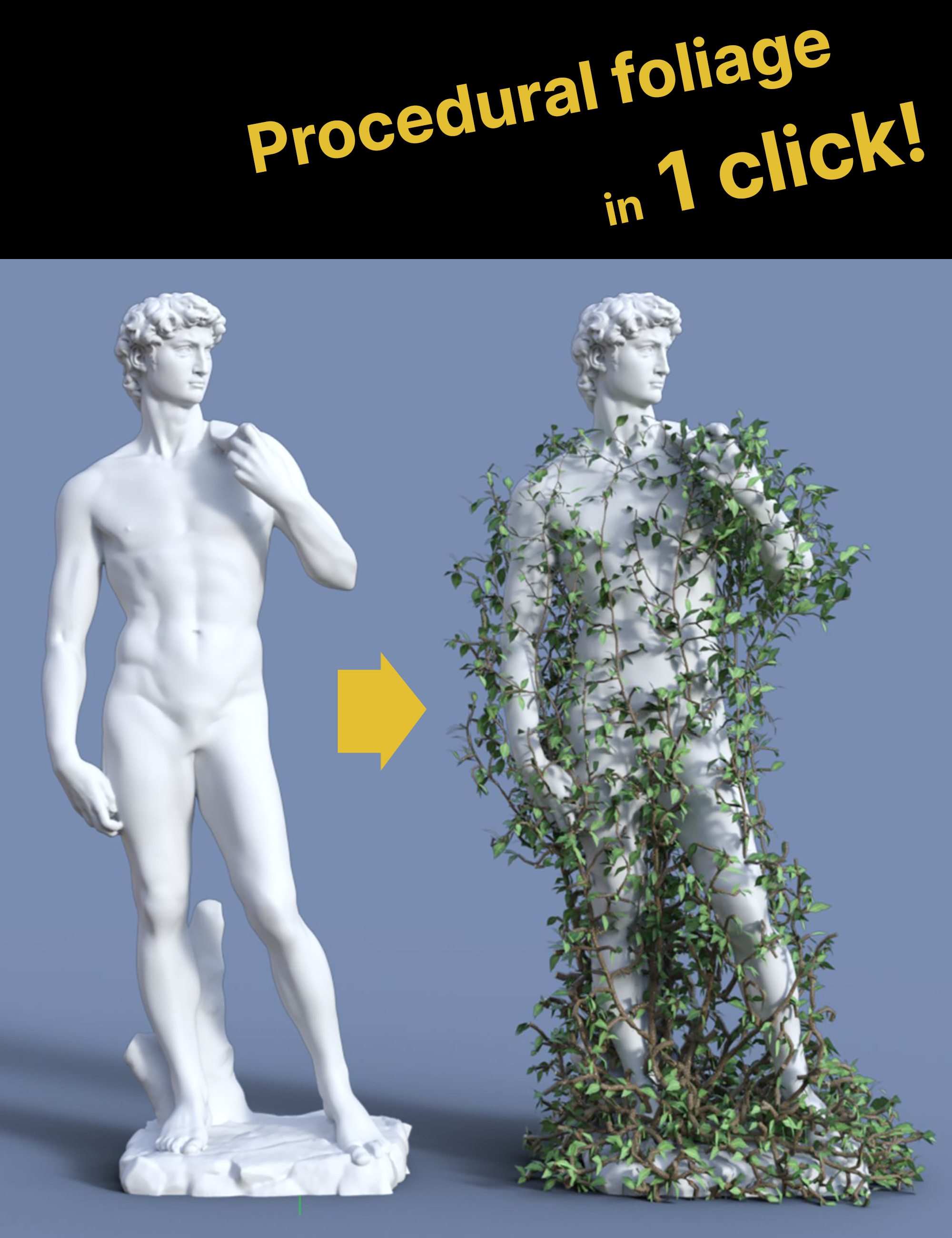 The FoliageMaker by: Alessandro_AM, 3D Models by Daz 3D