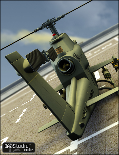 AH 1SS Cobra by: , 3D Models by Daz 3D