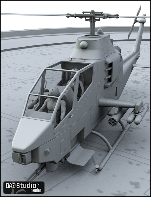 AH 1SS Cobra by: , 3D Models by Daz 3D