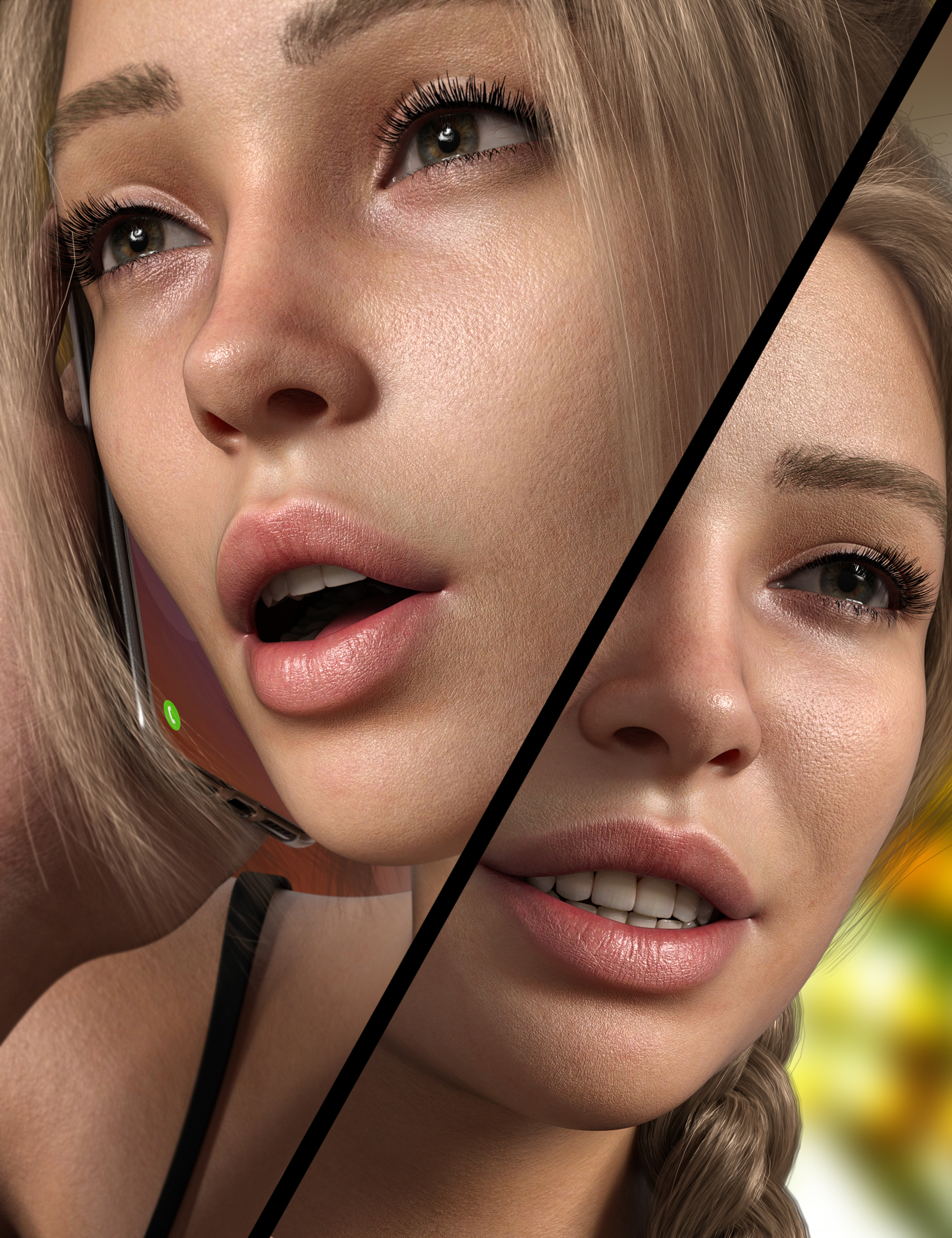 Z Talk To Me Mix and Match Expressions for Genesis 9 by: Zeddicuss, 3D Models by Daz 3D
