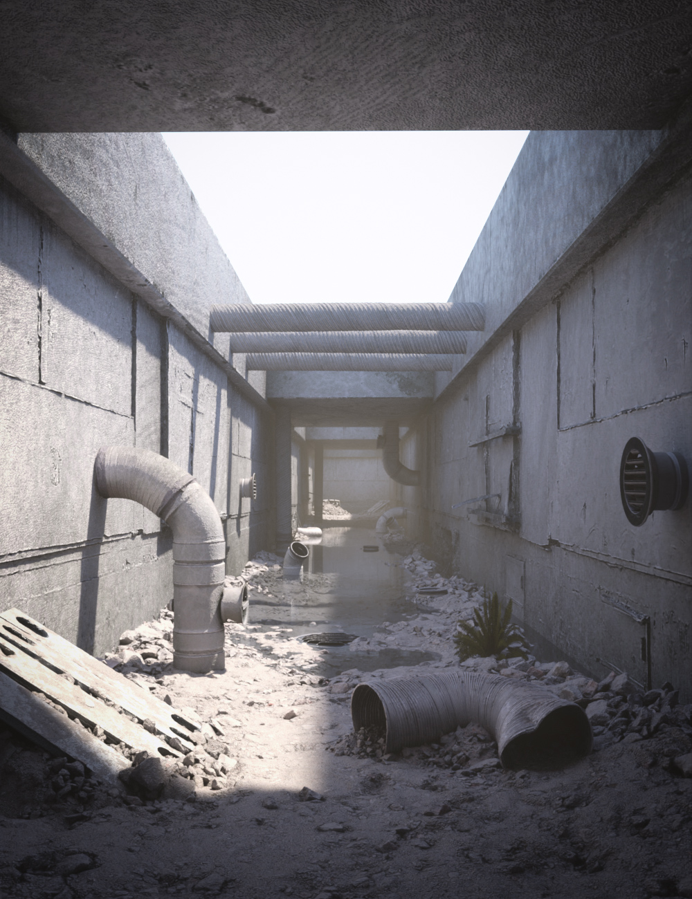 Lost Pathway by: Dreamlight, 3D Models by Daz 3D