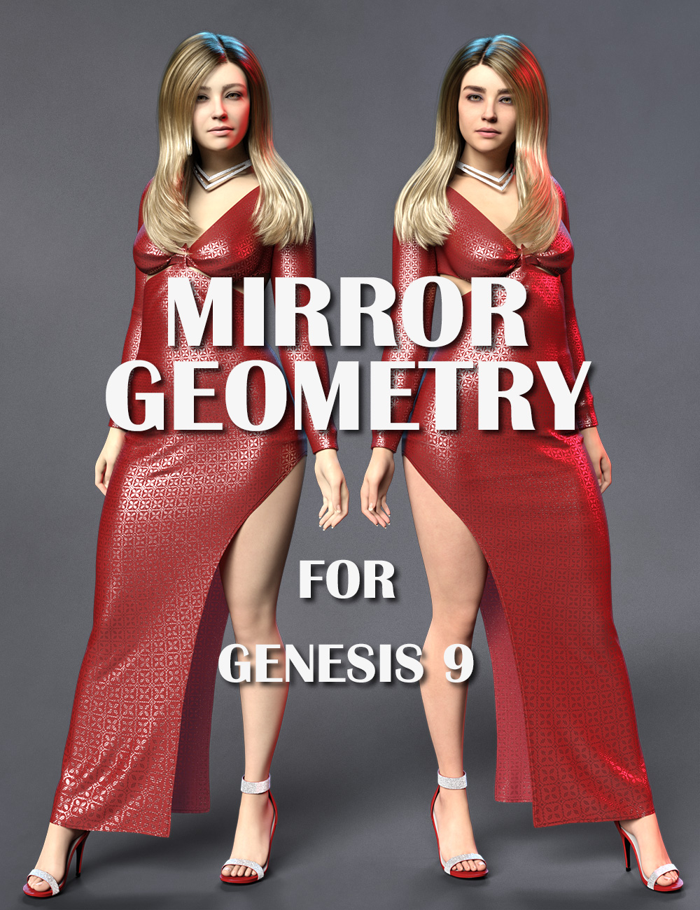Mirror Geometry for Genesis 9 by: RiverSoft Artesha, 3D Models by Daz 3D