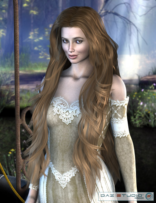 AprilYSH Fantasy Hairstyles | Daz 3D