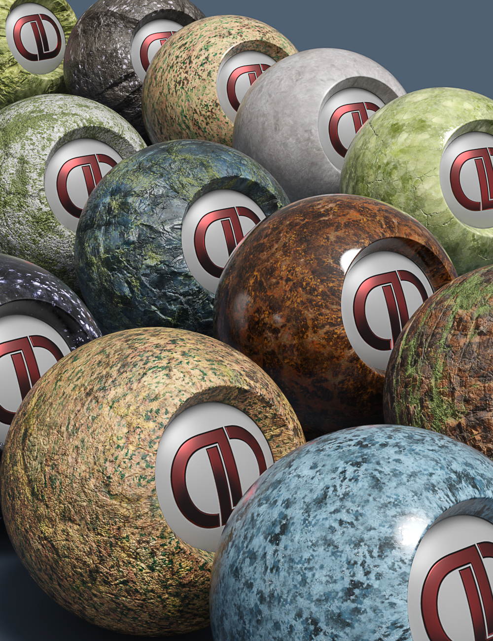 DD PBR Granite Shaders for Iray Vol 1 by: Digital Delirium, 3D Models by Daz 3D