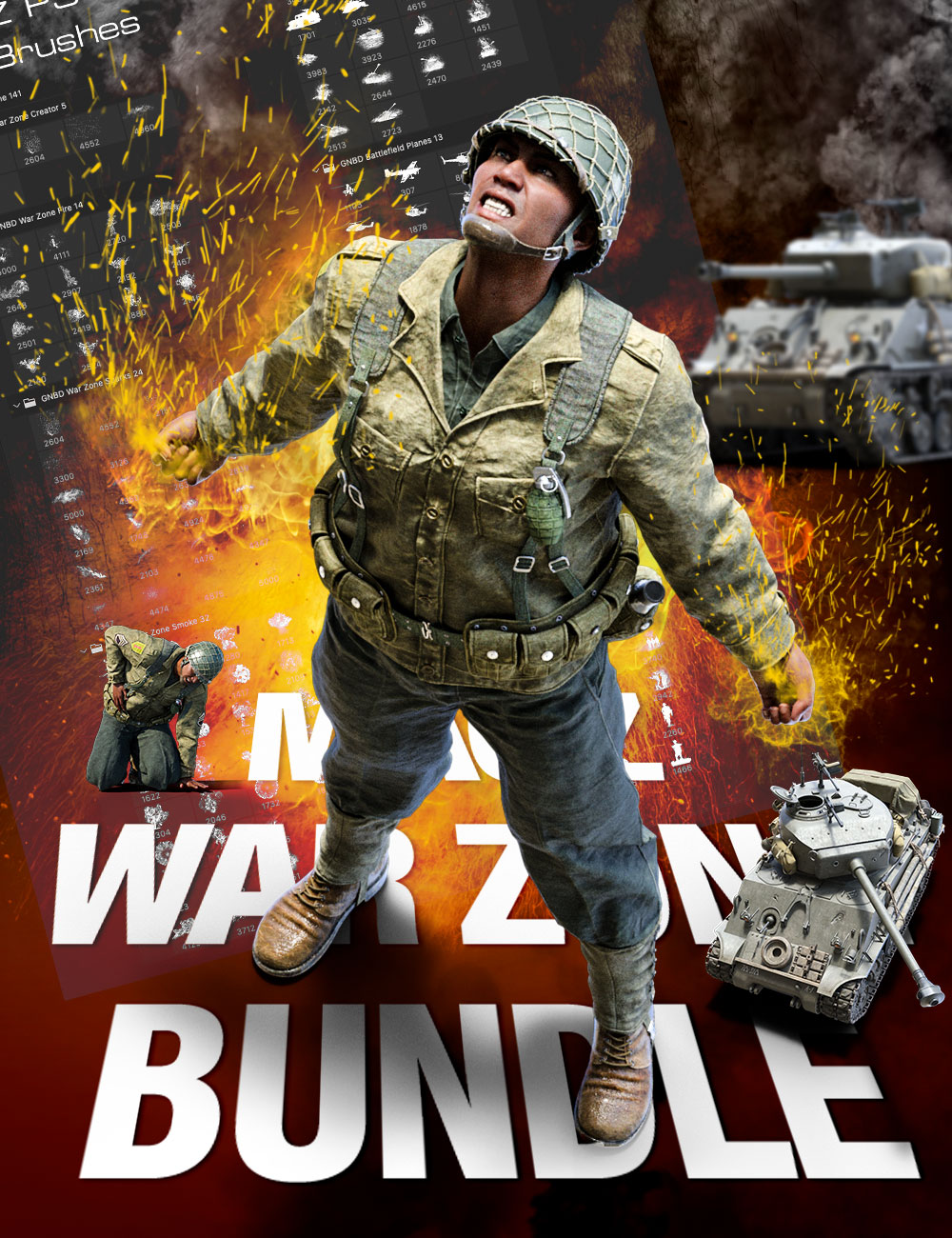 MAGZ War Zone Bundle by: Giko, 3D Models by Daz 3D