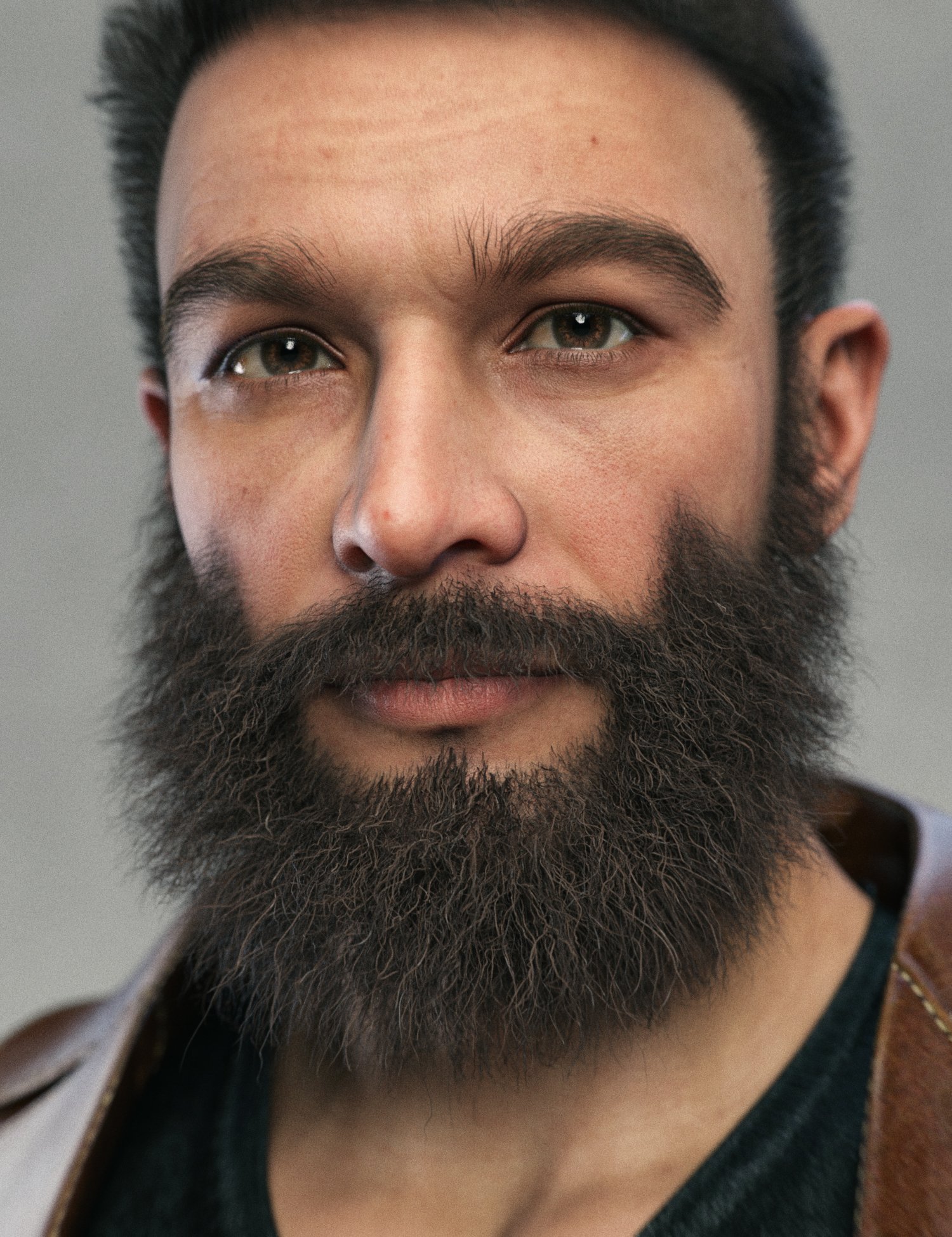 Bristle Beard for Genesis 9 by: Laticis Imagery, 3D Models by Daz 3D