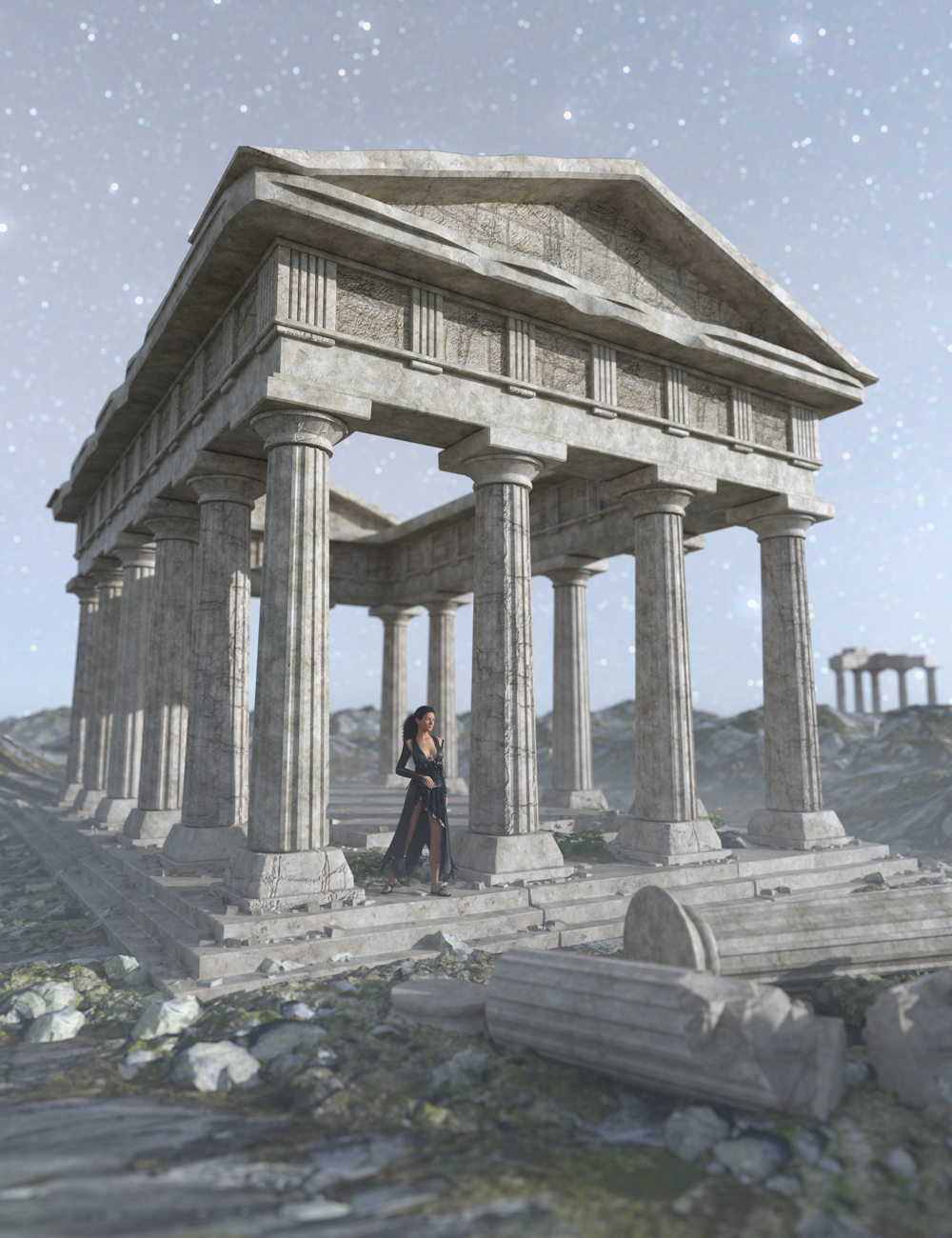 Hellenic Agora 2 by: Absolute Studios, 3D Models by Daz 3D