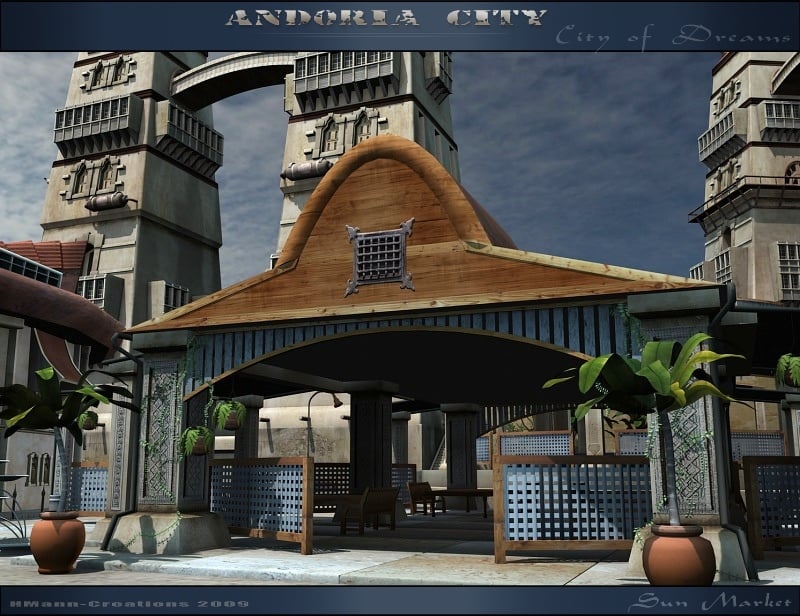 Andoria City Andoria City by: Magix 101, 3D Models by Daz 3D