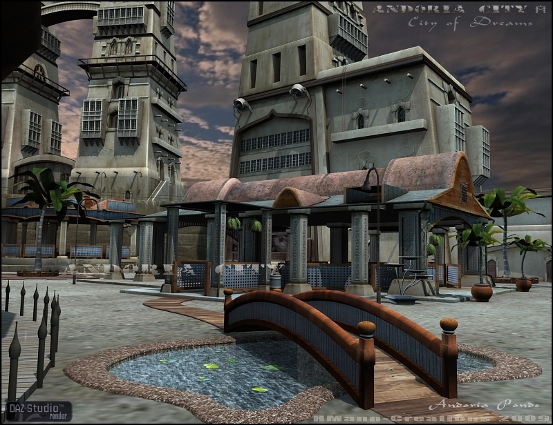 Andoria City by: Magix 101, 3D Models by Daz 3D