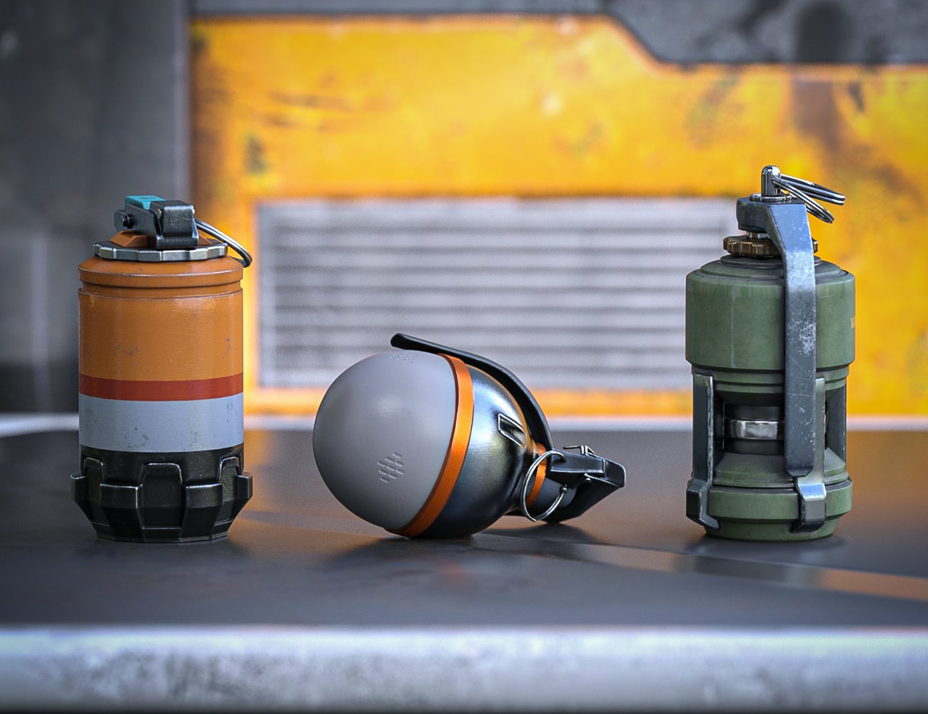 BW Cyberblade Operative Weapons for Genesis 9 and 8 | Daz 3D