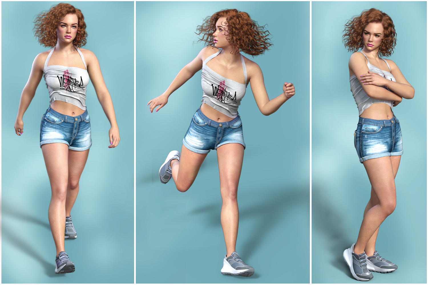V 30 Useful Poses for Genesis 9 | Daz 3D