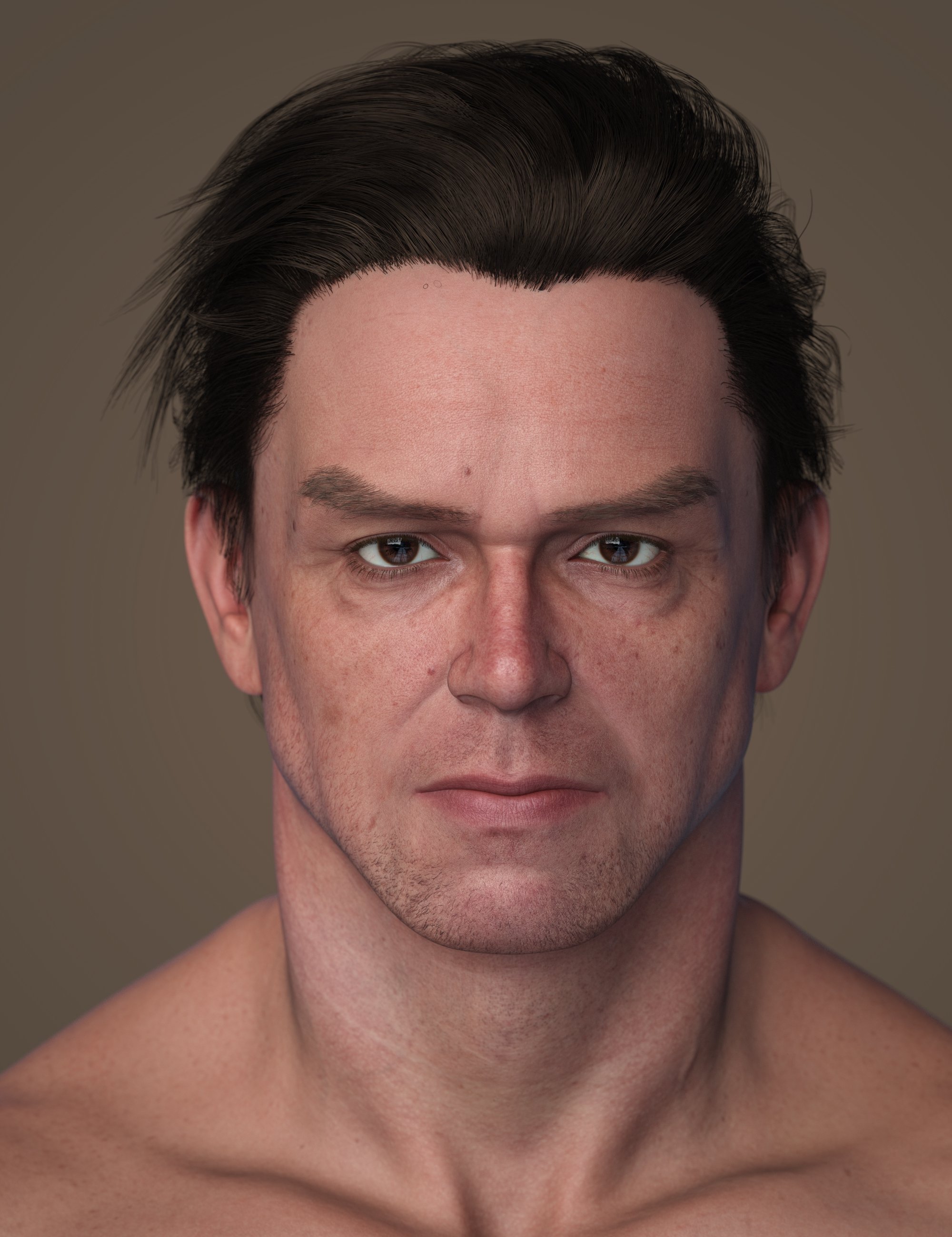 Zack 9 HD Buff Shape by: , 3D Models by Daz 3D