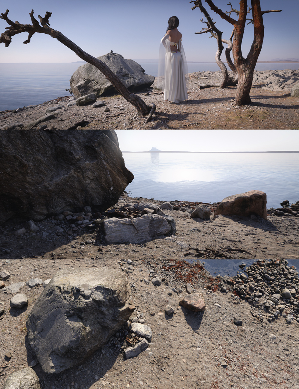 Secluded Beach by: Dreamlight, 3D Models by Daz 3D