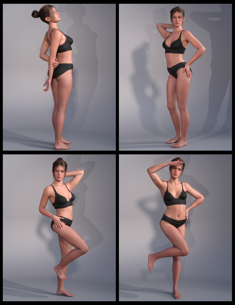EG Lovely Poses for Genesis 9 by: Ergou, 3D Models by Daz 3D