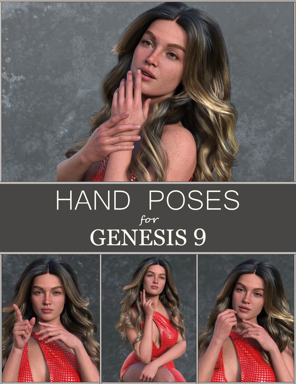 FG Hand Poses for Genesis 9 by: Fugazi1968Ironman, 3D Models by Daz 3D
