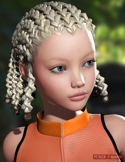 Caleb Hair by: AprilYSH, 3D Models by Daz 3D