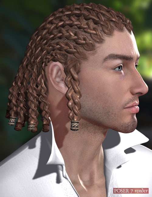 Caleb Hair Caleb Hair by: AprilYSH, 3D Models by Daz 3D