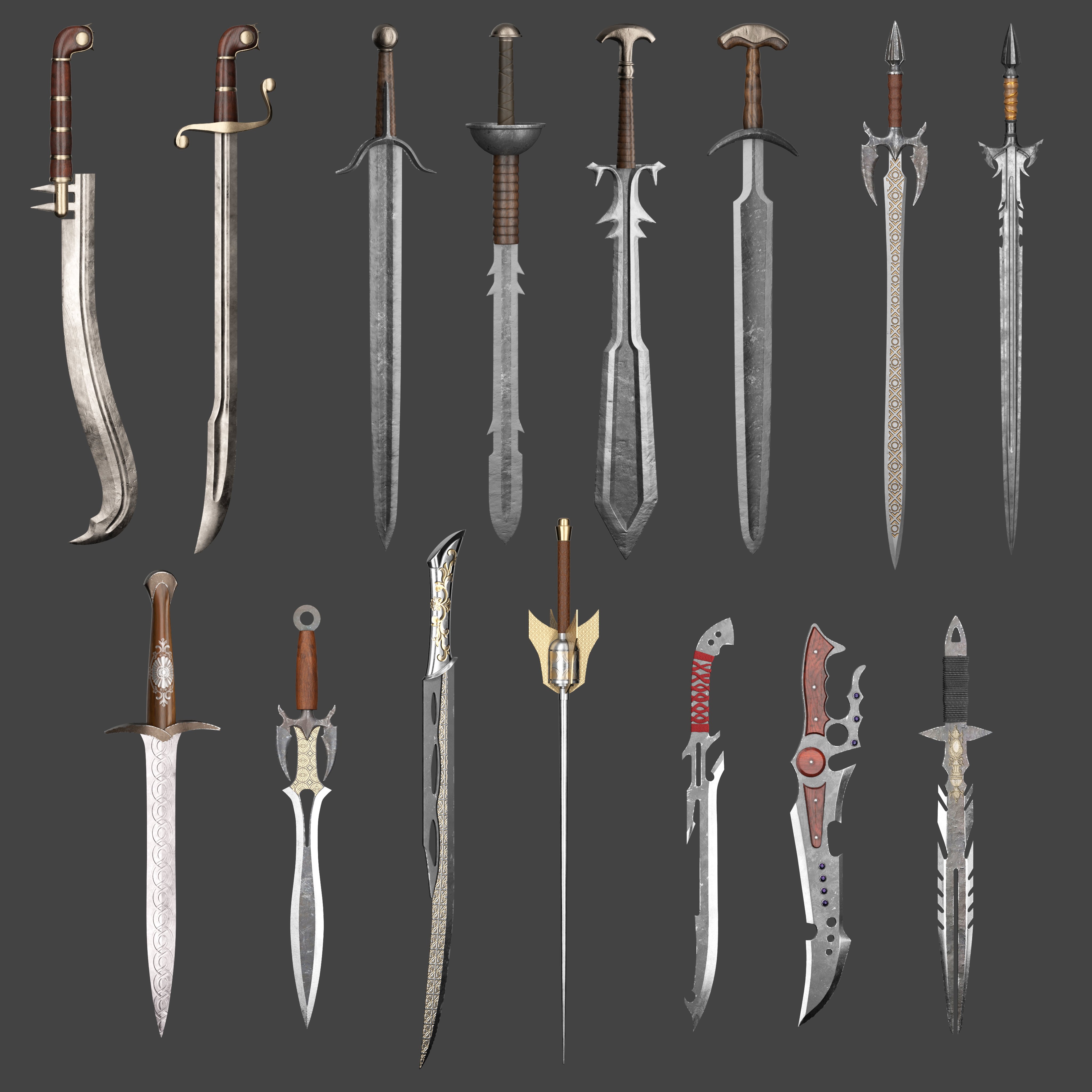 FG Ultimate Fantasy Weapons | Daz 3D
