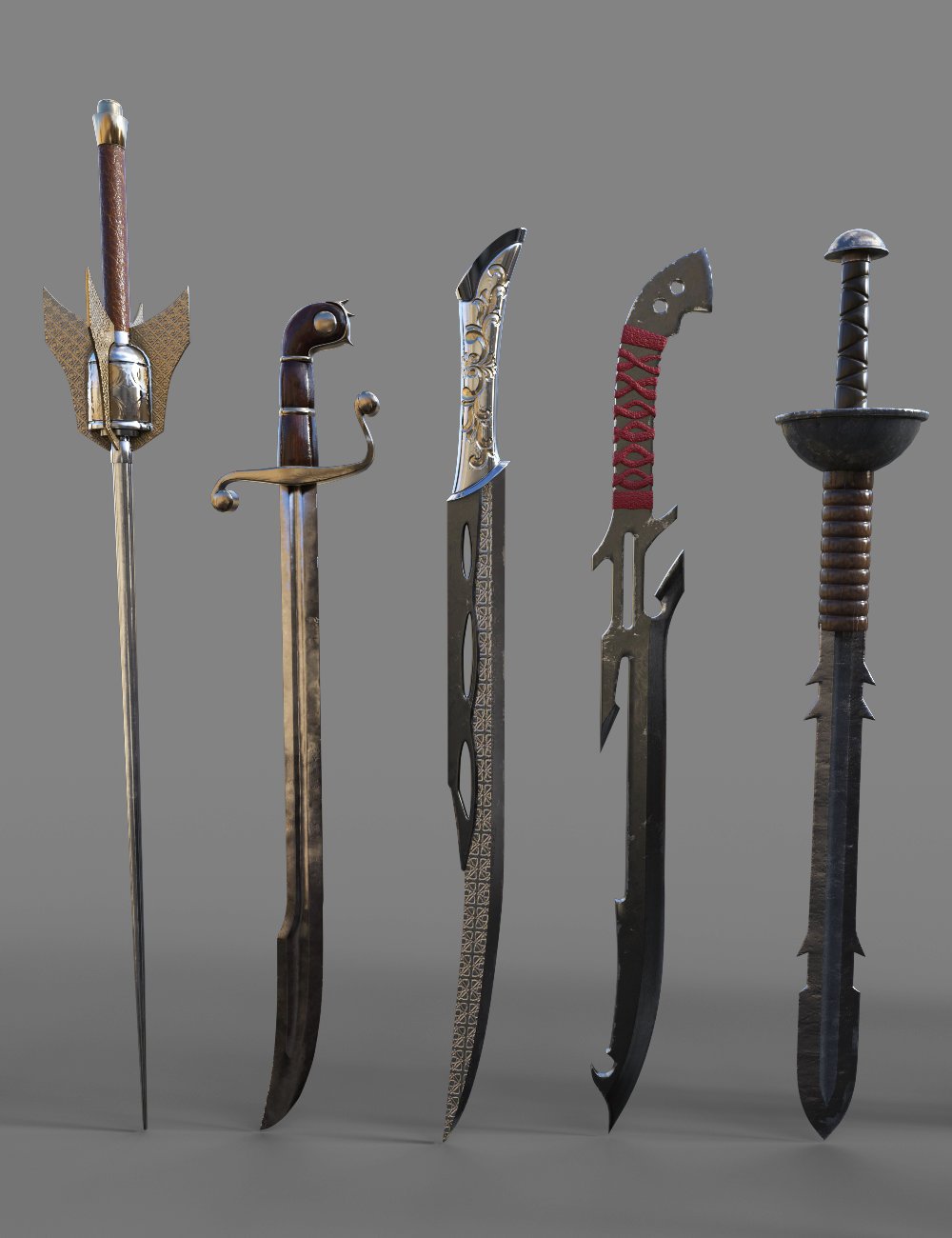 FG Ultimate Fantasy Weapons | Daz 3D