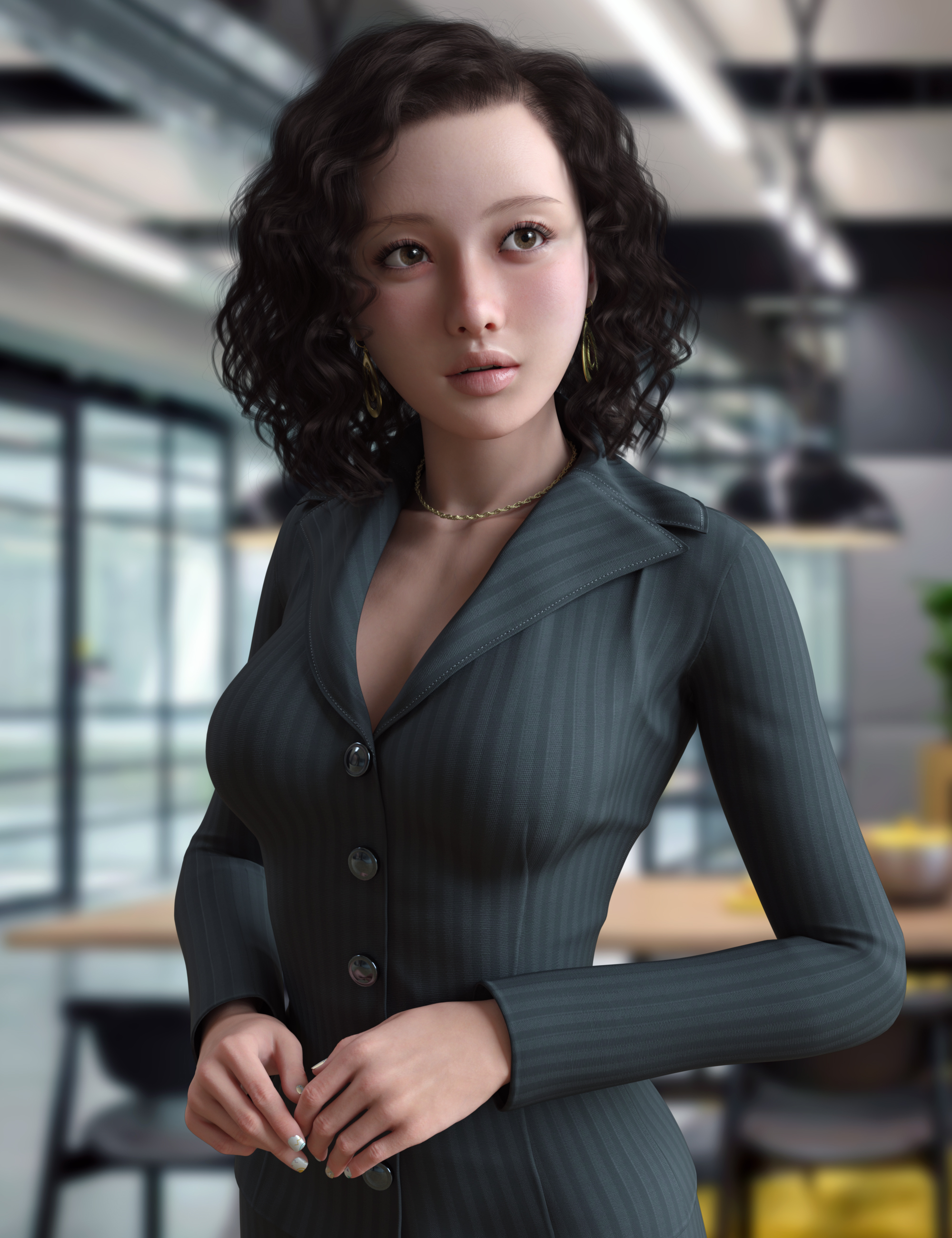 Vo Zoe HD for Genesis 9 by: VOOTW, 3D Models by Daz 3D