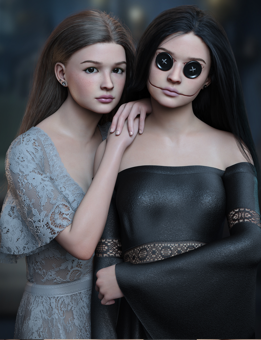 CGI Cary HD for Genesis 9 by: Color Galeria, 3D Models by Daz 3D