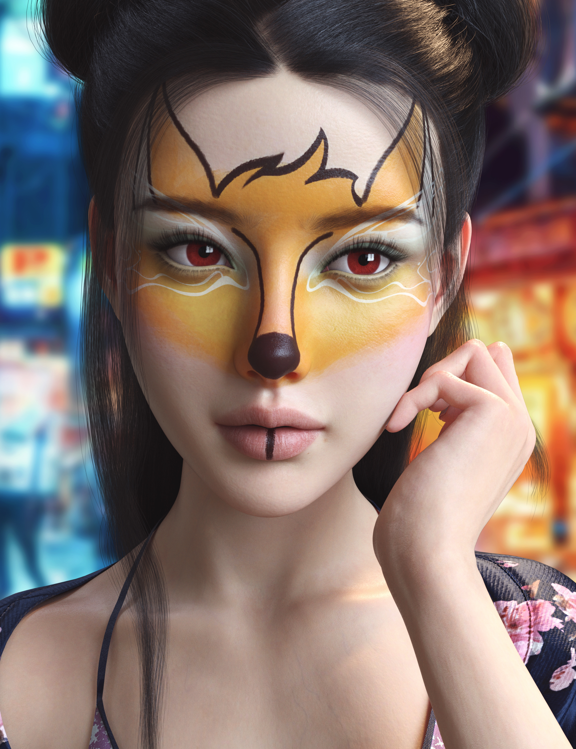 Vo Alma HD for Genesis 9 by: VOOTW, 3D Models by Daz 3D