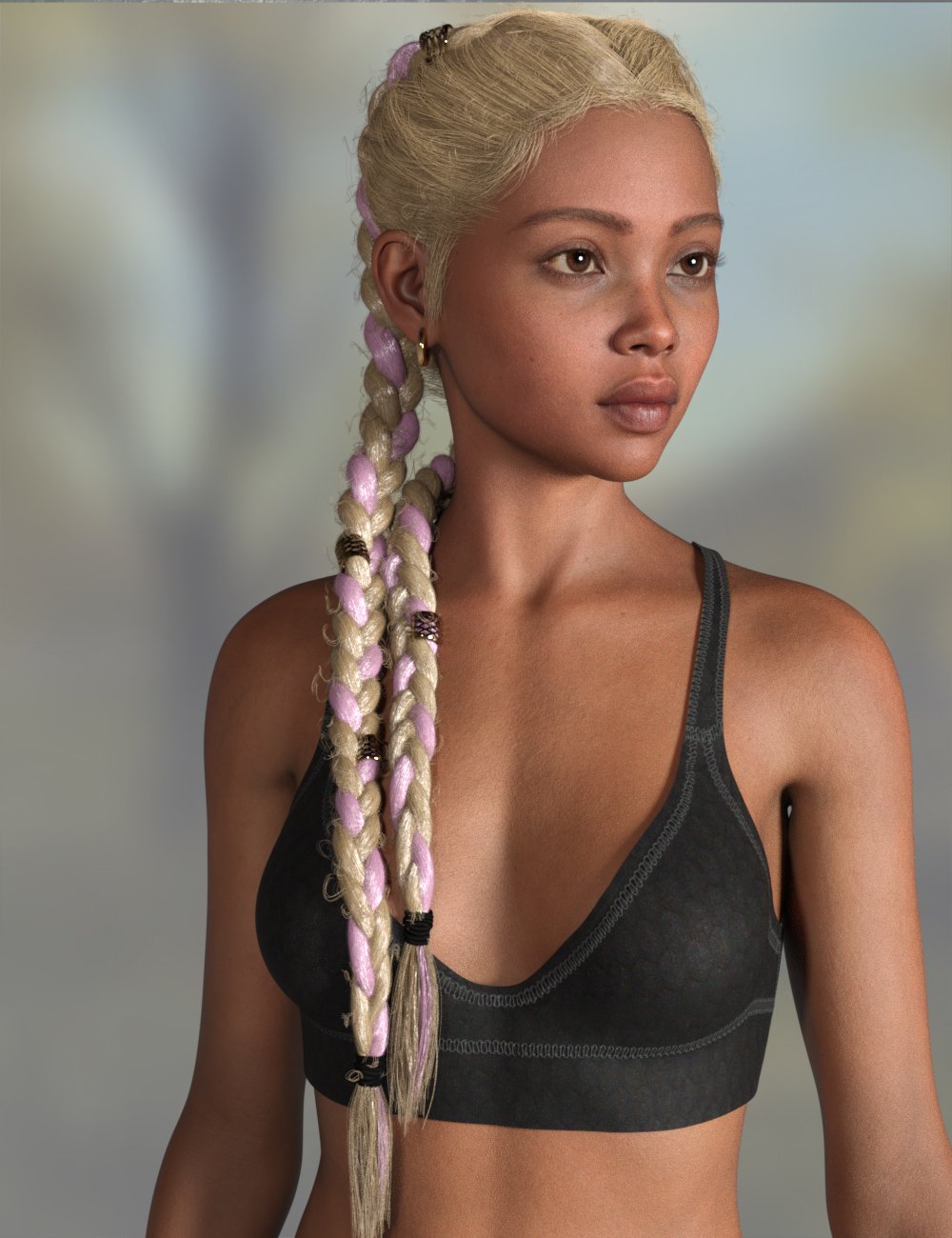 MRL Dutch Braids for Genesis 9 | Daz 3D