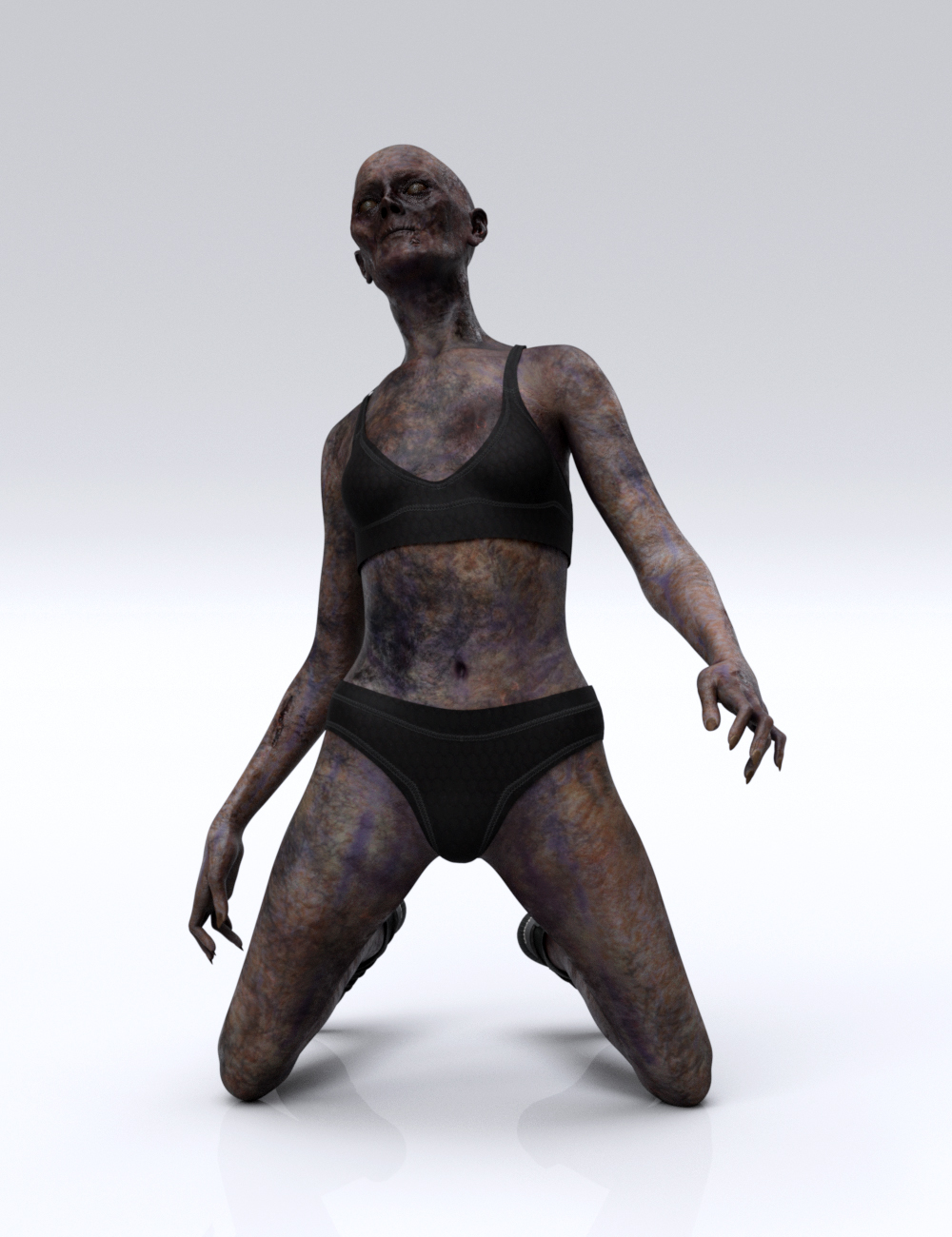 Zombie Move Set Vol 2 for Genesis 9 by: Havanalibere, 3D Models by Daz 3D