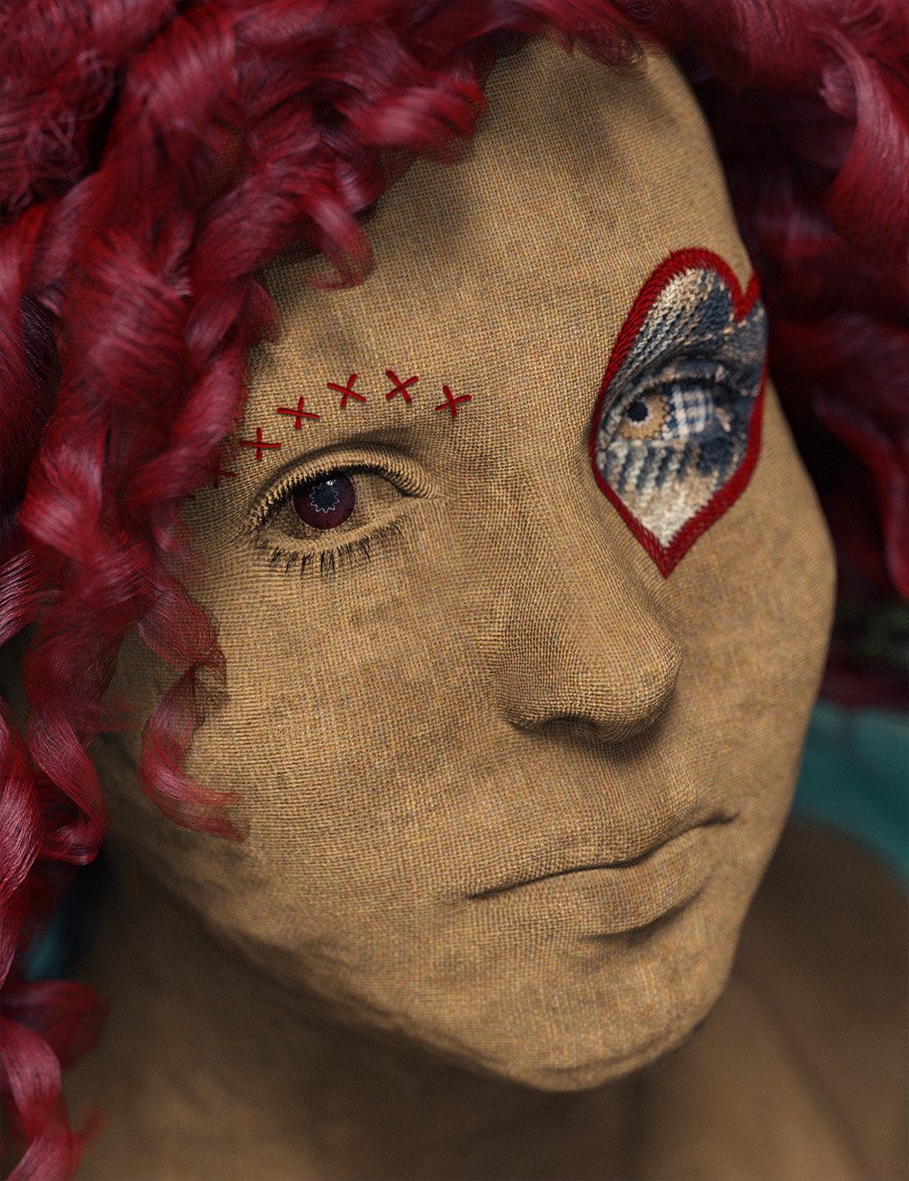 Rag Doll Eye Builder for Genesis 9 by: ForbiddenWhispers, 3D Models by Daz 3D