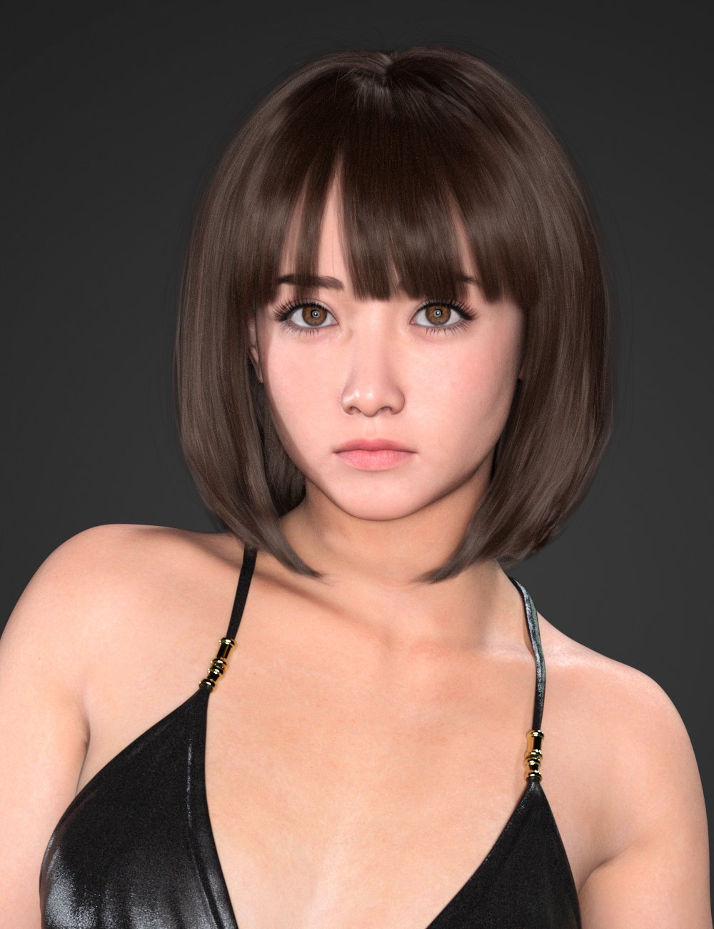 HID Kana for Genesis 9 by: HID3D, 3D Models by Daz 3D
